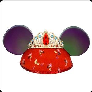 Disney Parks Elena of Avalor Mickey Mouse Ears Hat with Tiara